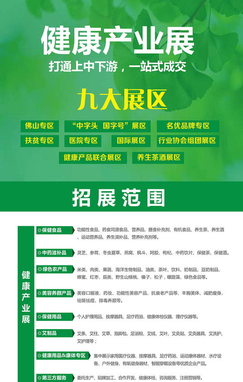 来了 2020中国国际中医药大健康博览会佛山大健康产品展 邀请函